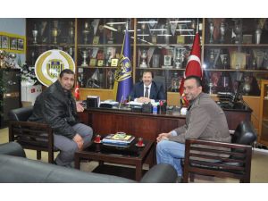 Sinan Şamil Samdan Mke Ankaragücünde Destek Ziyareti