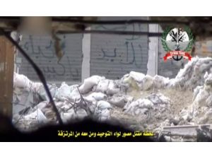 Esad Askerleri, Mevzileri Tankla Vurdu