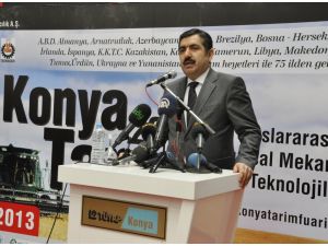 Konya Tarım Ve Hayvancılık Fuarı Açıldı