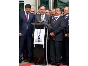 Müezzinoğlu Ve Yılmaz, Hastane Arazisinde İnceleme Yaptı