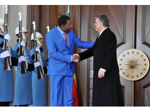 Cumhurbaşkanı Gül, Benin Cumhurbaşkanı Yayi İle Biraraya Geldi