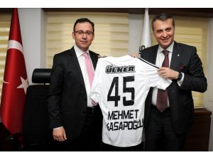 Fikret Ormandan Spor Toto Başkanı Kasapoğluna Ziyaret