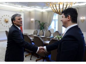 Cumhurbaşkanı Gül, Romanya Dışişleri Bakanı Corlatean’ı Kabul Etti