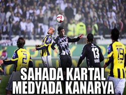 Sahada Beşiktaş, medyada Fenerbahçe 