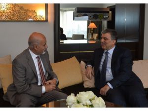 Cumhurbaşkanı Gülden Libya Devlet Başkanı Mugrayyife Geçmiş Olsun Ziyareti