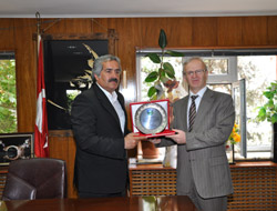 Oğuzdan Başkan Küçüke Veda Ziyareti