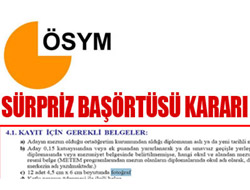 Üniversiteye Kayıtta Başı Açık Fotoğraf Şartı Kaldırıldı