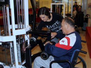 Türkiyenin İlk Engelsiz Spor Salonu