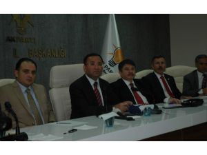 Başbakan Yardımcısı Bekir Bozdağdan Ak Parti Teşkilatlarına Ziyaret