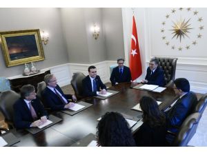 Cumhurbaşkanı Gül’ün, Baden-wüttemberg Eyaleti Başbakan Yardımcısı Schmıdi Kabulü