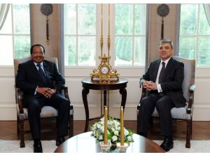 Kamerun Cumhurbaşkanı Biya Ankarada