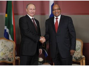 Putin, Güney Afrikalı Mevkidaşı Zuma İle Görüştü