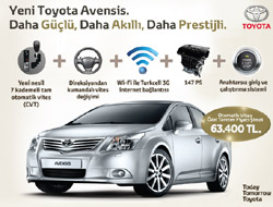 Yeni Yüzüyle Toyota Avensis