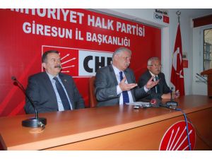 Giresun’da Chp’den Açıklama