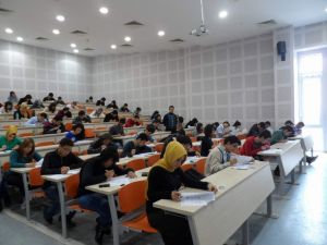7 Aralık Üniversitesi’nde Erasmus Dil Sınavı