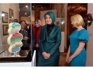 Hayrünnisa Gül, Letonyada Dekoratif Sanatlar Ve Tasarım Müzesini Gezdi