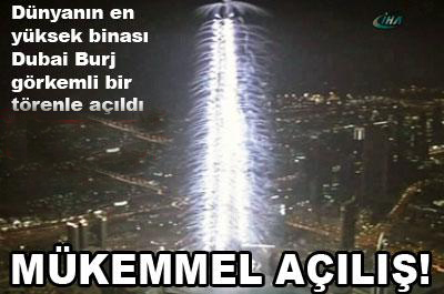 Mükemmel açılış 