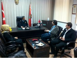 Ak Partili Gençlerden Emniyete Ziyaret