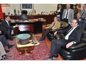 Oran, Büyükerşen’i Ziyaret Etti