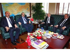 Burhan Kuzu’dan Vali Coş’a Ziyaret