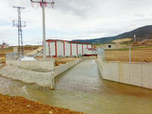 Yaşil HES Elektrik Üretimine Başladi