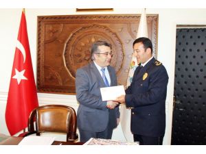 Emniyet Müdüründen Başkan Cingile Ziyaret