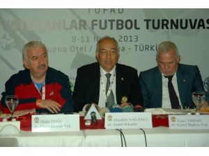 Tüfad 1. Veteranlar Futbol Turnuvası Manavgat’ta Başladı