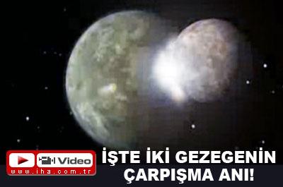 Uzayda korkunç çarpışma!