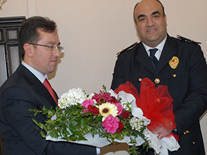 Elbistan Emniyetinden 168. Yıl Ziyareti