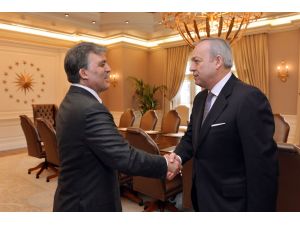 Gül, Tüsiad Yönetim Kurulu Başkanı Yılmaz’ı Kabul Etti