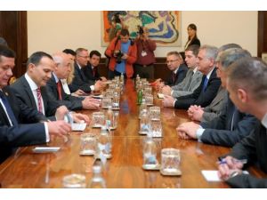 Tbmm Başkanı Çiçek, Sırbistan Cumhurbaşkanı Nikoliç İle Görüştü