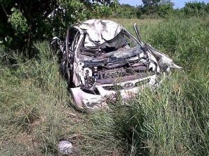 Afrika’da Araçlarındaki 2 Kişiyi Fil Ezdi