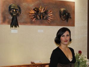 İki Usta Eğitmen Mask Sergilerini Sanat Severlerin Beğenisine Sundular