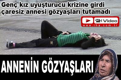 Çaresiz annenin gözyaşları 