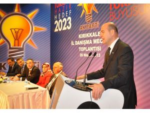 Ak Parti Genel Başkan Yardımcısı Soylu Kırıkkale’de