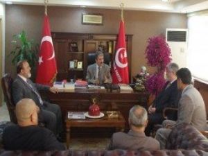 Bbp Lideri Destici, Kuzey Irak İslami Birlik Partisi Genel Başkanı Farajı Kabul Etti