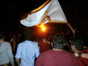 Sivas’ta Gergin Şampiyonluk Kutlamaları