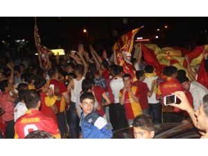 Mardin’de Galatasaray Taraftarlarının Şampiyonluk Sevinci
