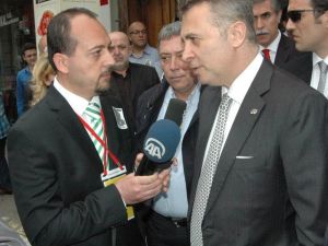 İbrahim Yazıcının Cenazesinde Beşiktaştan Bursaspora Zeytin Dalı