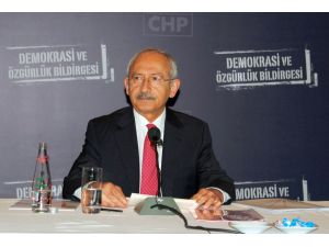 Kılıçdaroğlu, Çözüm Sürecine İlişkin Kaygı Ve Önerilerini Açıkladı