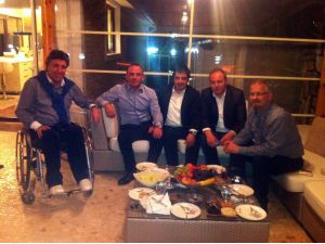 Emin Kardan, Galip Öztürk’e Ziyaret