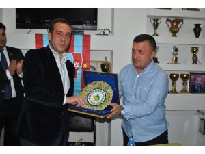 Trabzonspor Başkan Adayı Emre Aksoy’dan Tütünspor’a Ziyaret