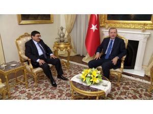 Başbakan Erdoğan, Mısır Cumhurbaşkanı Yardımcısı Haddad İle Bir Araya Geldi