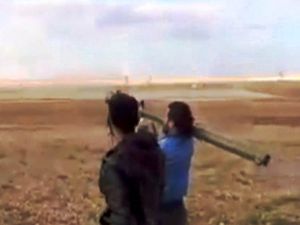 İdlip’te Muhalifler Uçak Düşürdü