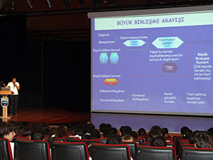 Sanko Öğrencilerine, Yüksek Enerji Fiziği Konferansı