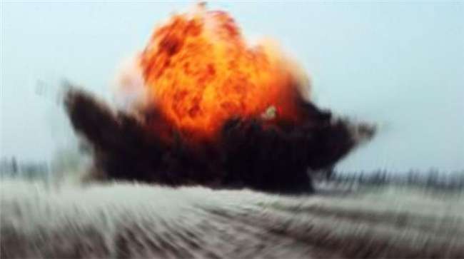 Komutanlıkta patlama