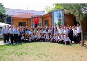 Samsunda 350 İzci Kamp Kurdu