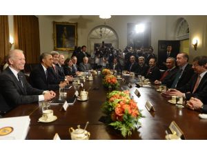 Erdoğan-obama Görüşmesi Başladı