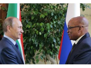 Güney Afrikalı Lider Zuma, Putin İle Görüştü
