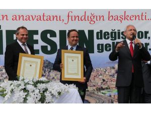 Chp Lideri Kılıçdaroğlu Giresunda